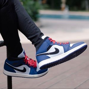 Jordan 1 Mid SE(2019) Deep Royal Blue/Black